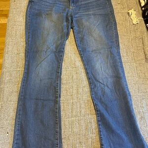 Sonoma Women's Straight Leg Blue Jeans